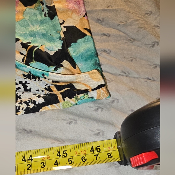 Floral Multicolor Maxi Skirt/Pants - Picture 2 of 9